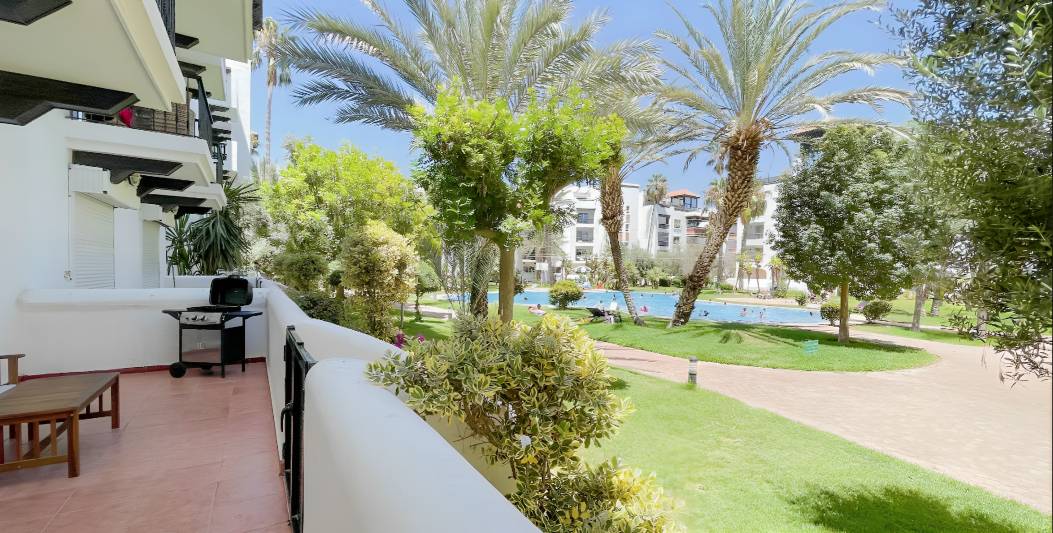 Location vacances: Appartement à AGADIR. Meilleur Prix : 1200 DH/Nuit